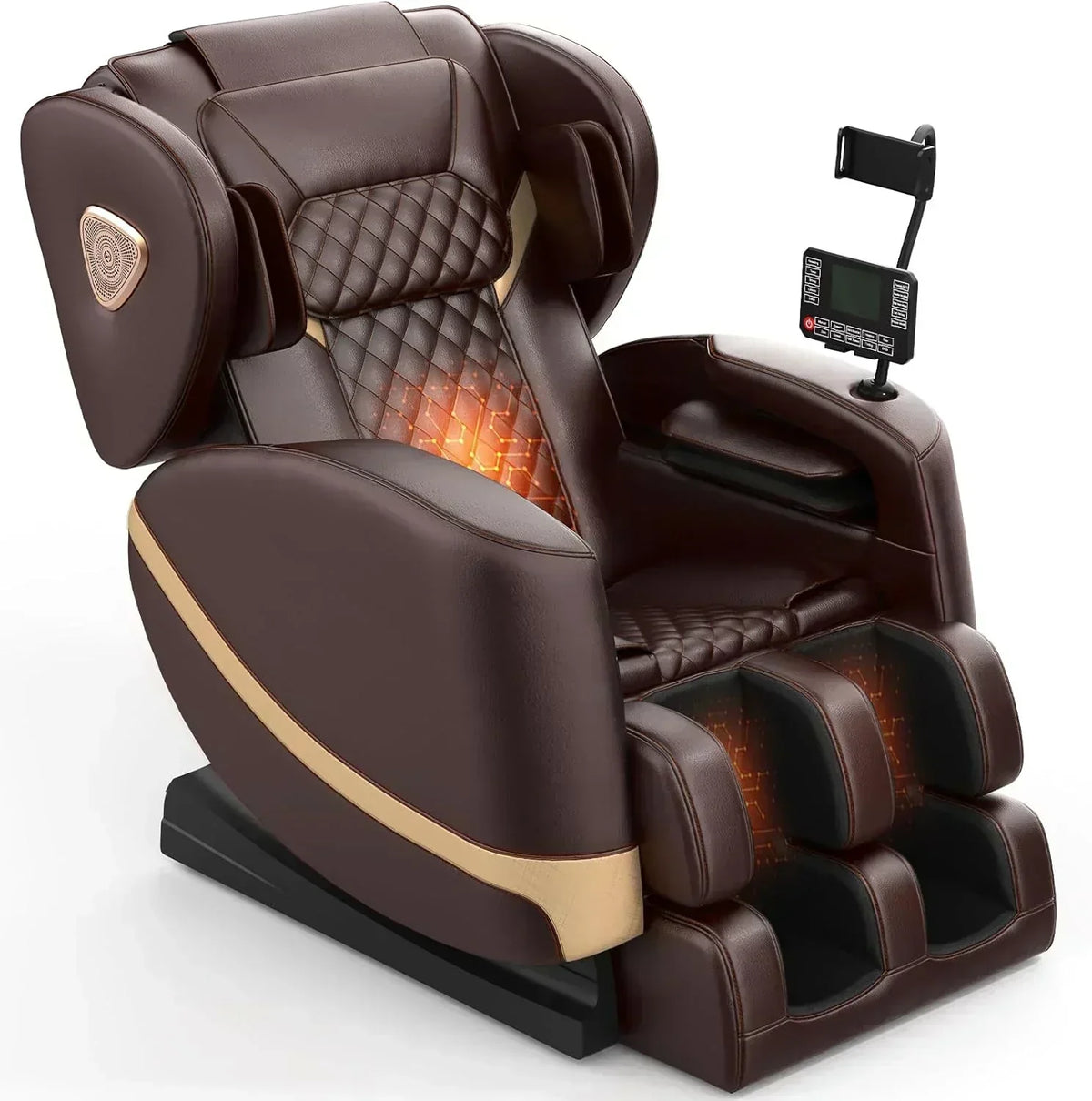 2025 Massage Chair Full Body Zero Gravity Massage Chair with 10 Fix Rollers Heating