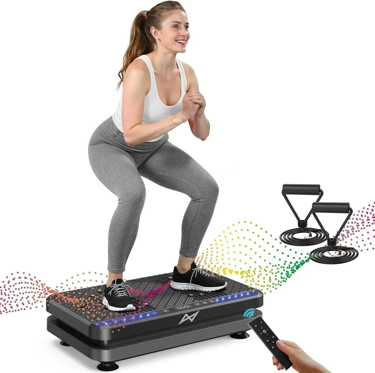 AXV Vibration Plate Fitness Platform Trainer Suitable for men and women to lose weight